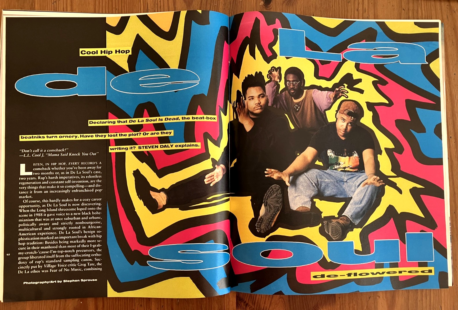 SPIN Magazine – Lenny Kravitz – De La Soul – The Cool Issue – May ’91 – NR Mint