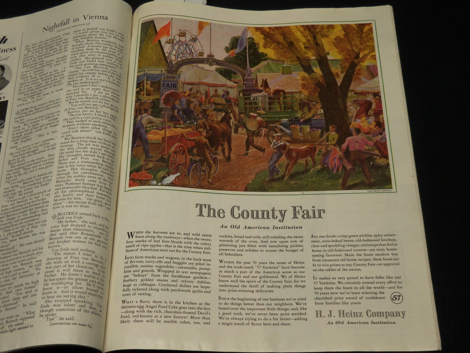 1940 SEPTEMBER WOMAN’S HOME COMPANION MAGAZINE – BEAUTIFUL FRONT COVER – F 567C