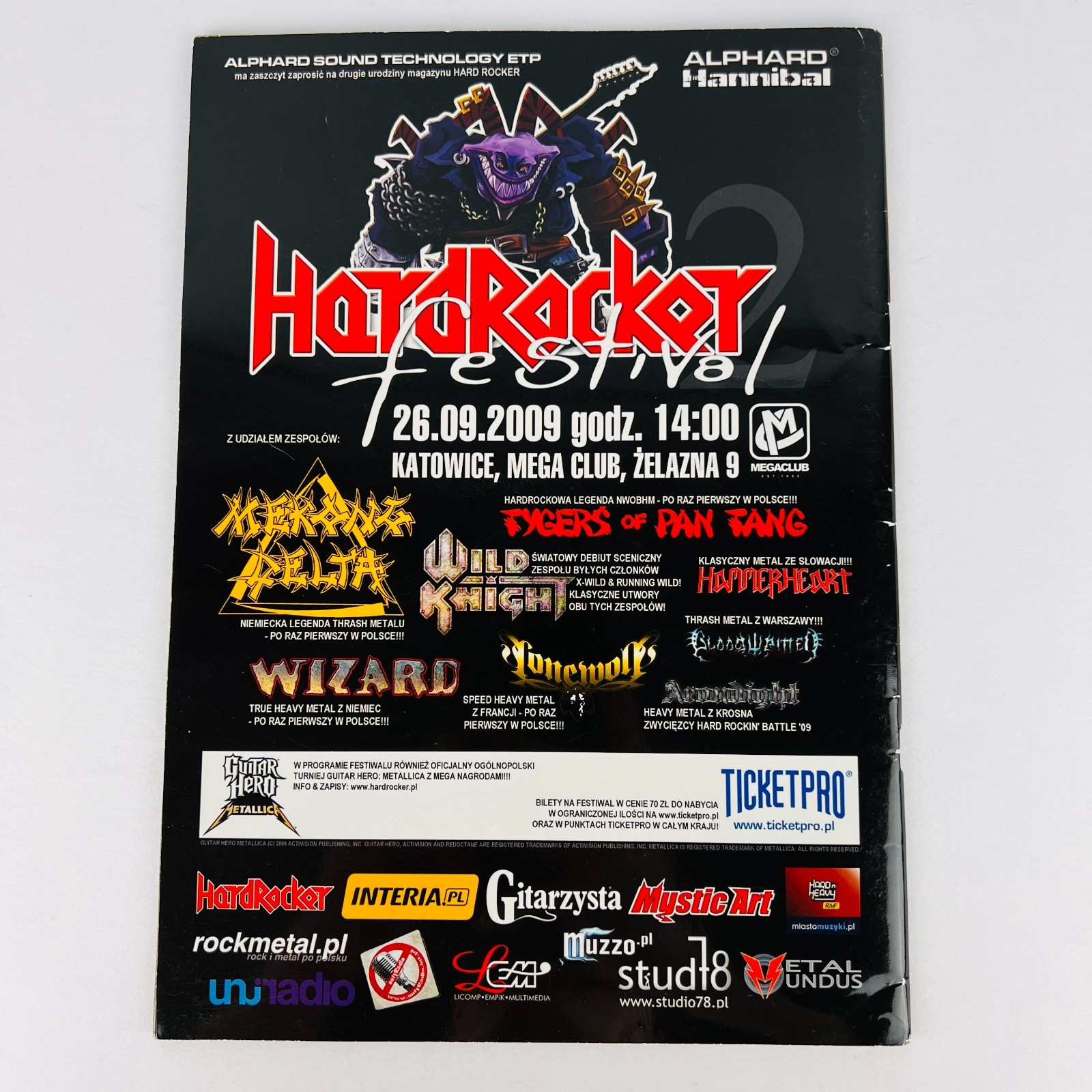 Hardrocker Magazine Nr 13 September 2009 CDs Posters Czech Hard Rock Music
