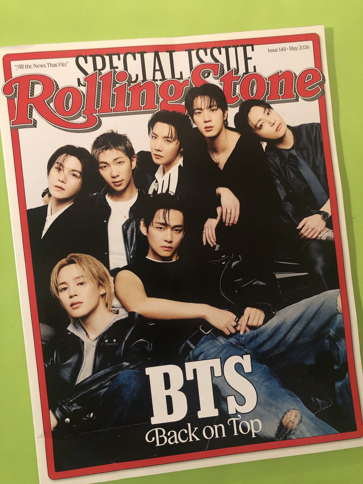 Rolling Stone Music Magazine ￼#1411 May 2026 BTS Special Edition ￼”Back On Top”