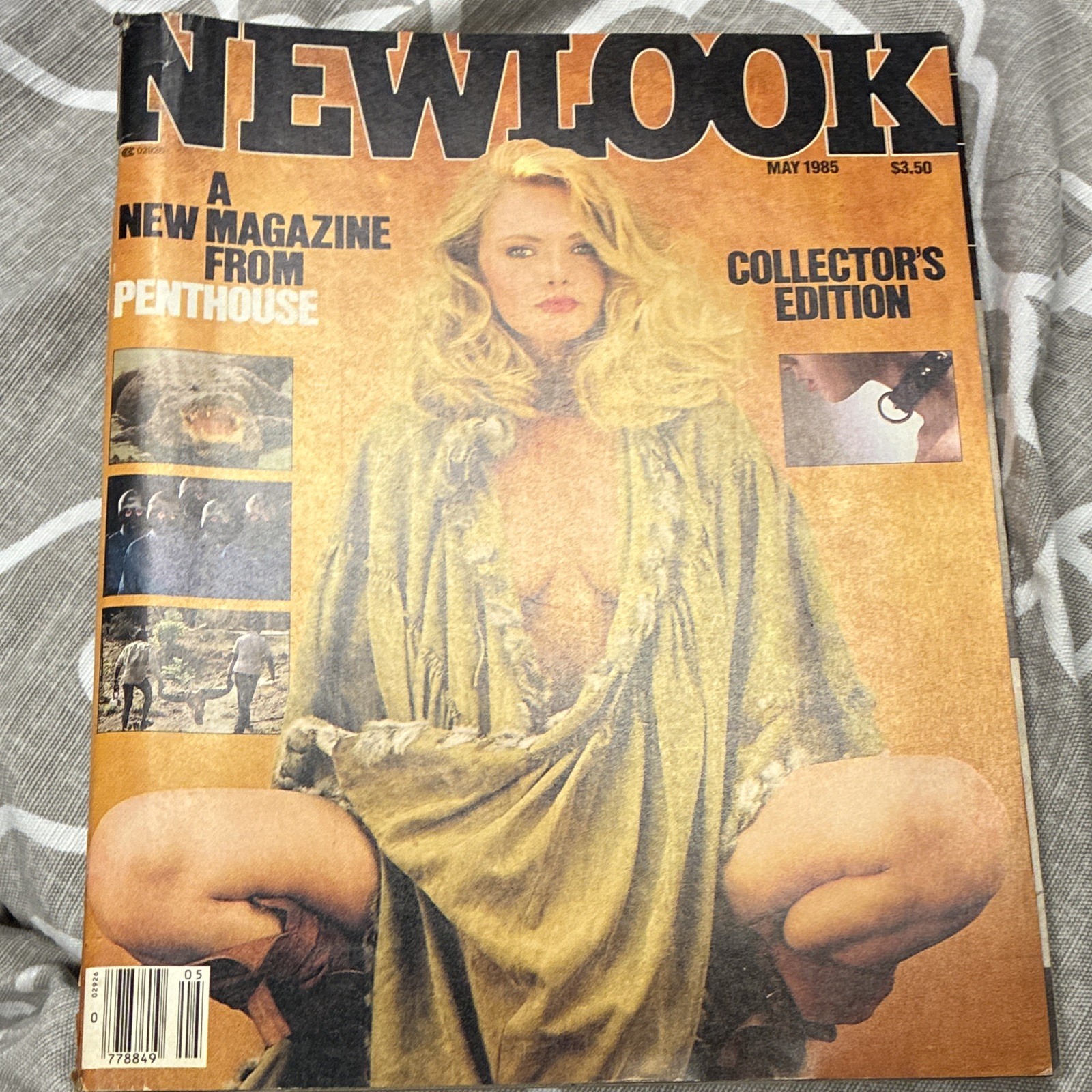 1985 NEW LOOK #1 Magazine BOB GUCCIONE Penthouse Publisher PREMIERE ISSUE