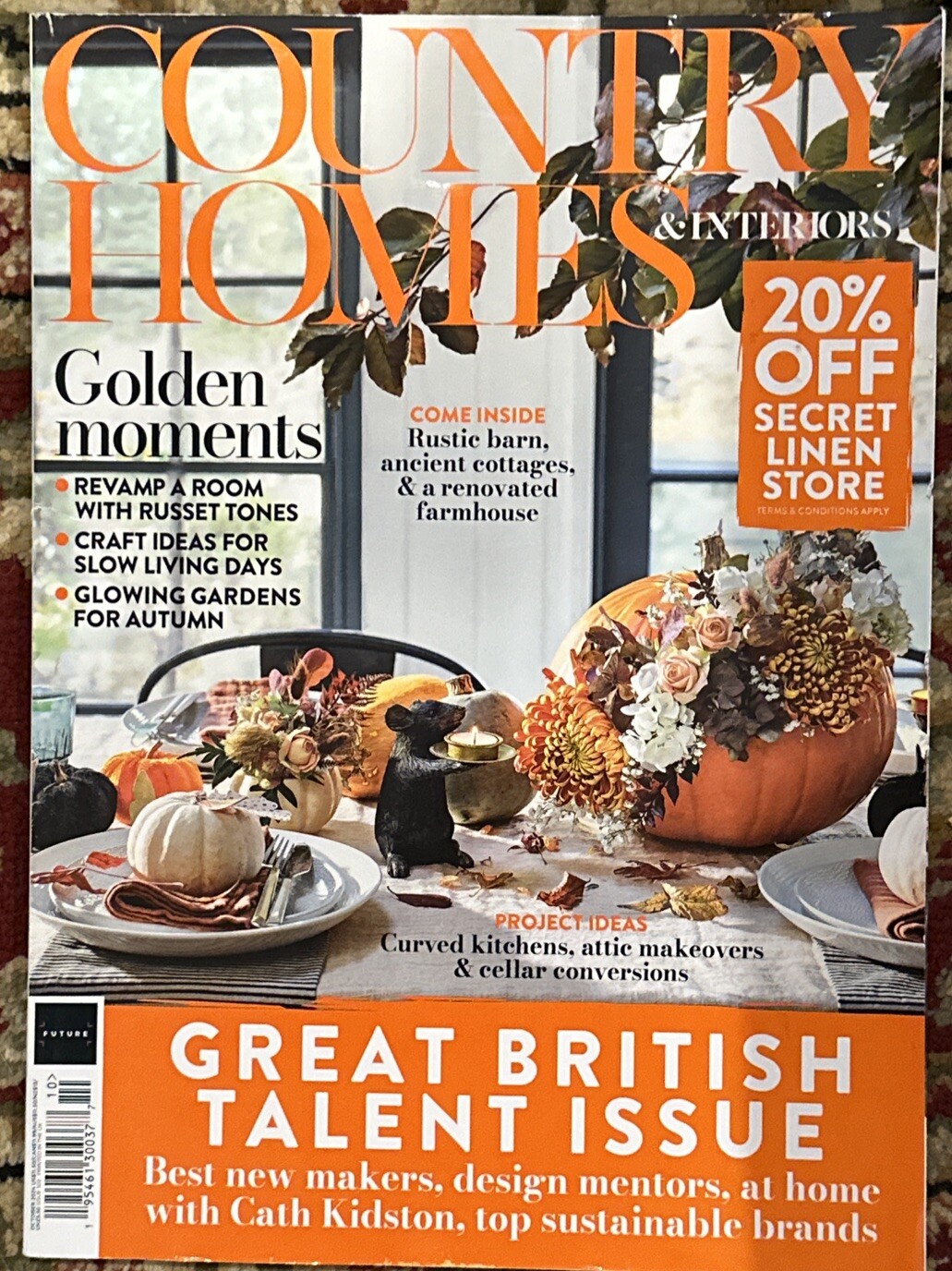 COUNTRY HOMES INTERIORS UK MAGAZINE OCTOBER 2024 Issue 302