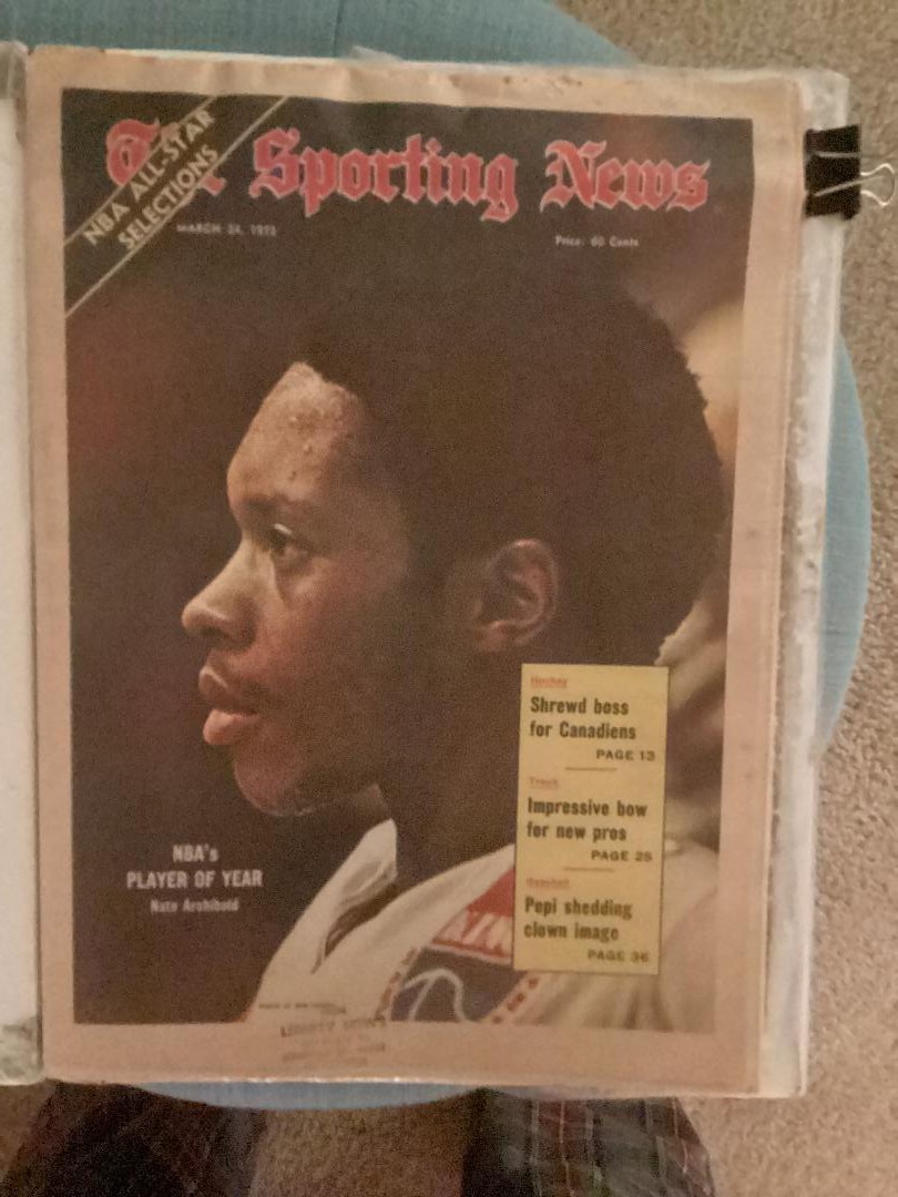 Sporting News / March 24 ,1973 / Nate Archibald
