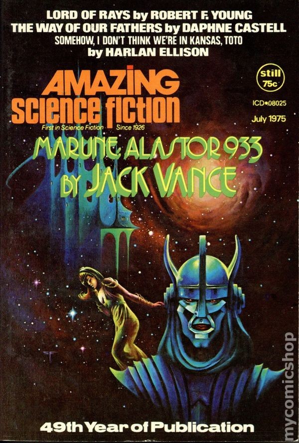 Amazing Stories Pulp Vol. 49 #1 FN/VF 7.0 1975 Stock Image
