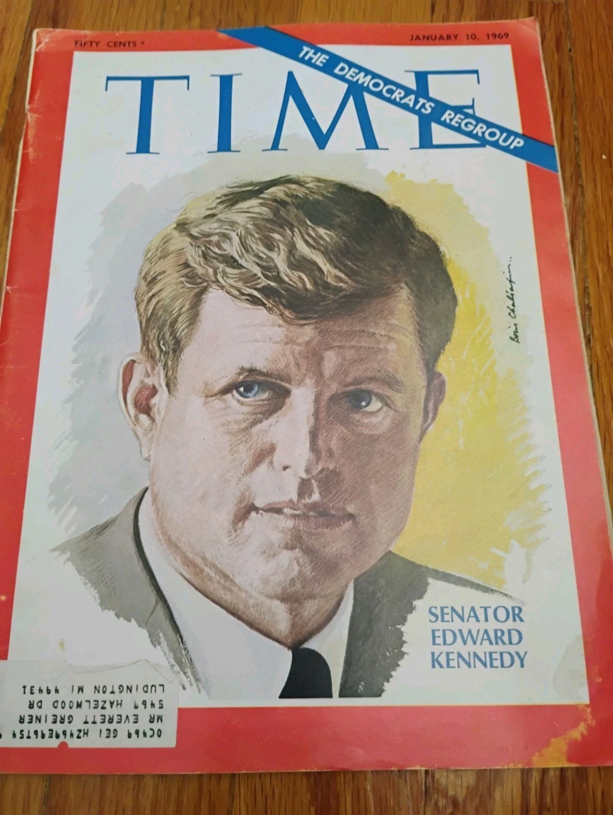 TIME Magazine – January 10, 1969 – Senator Edward Kennedy Cover