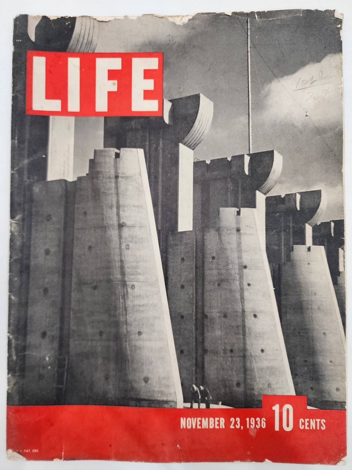 LIFE Magazine November 23 1936 Fort Peck Dam Margaret Bourke-White 1st Issue