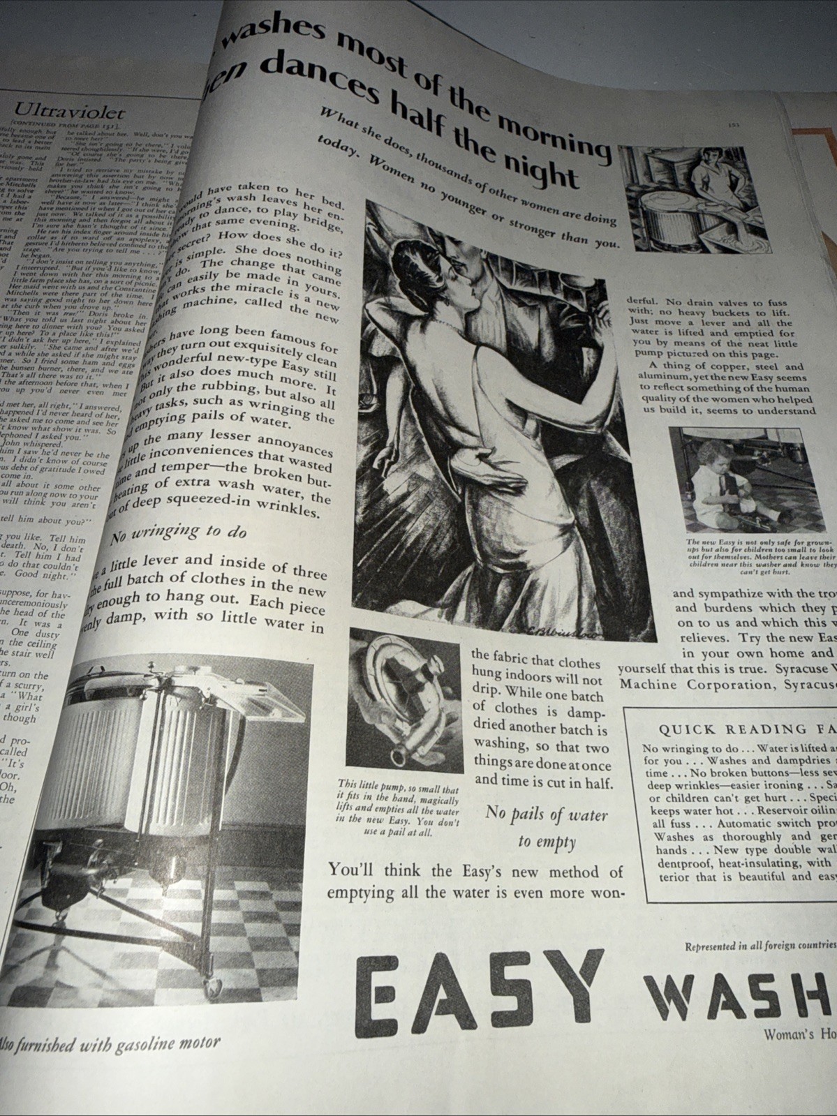 1928 MAY WOMAN’S HOME COMPANION MAGAZINE – BEAUTIFUL FRONT COVER – F 567S