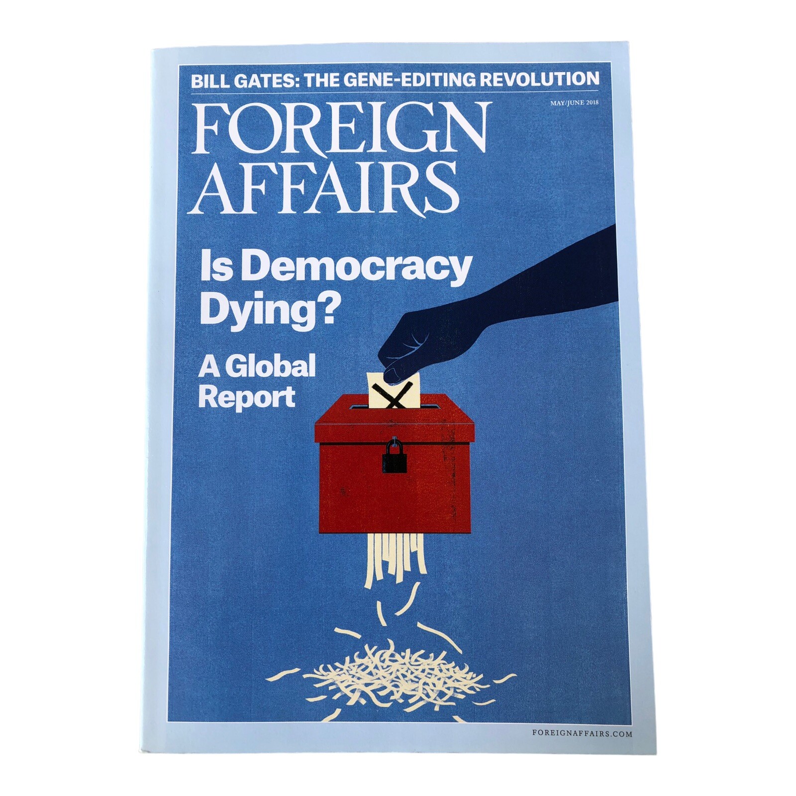 Foreign Affairs May June 2018 Bill Gates: Gene-Editing Revolution Bioweapons