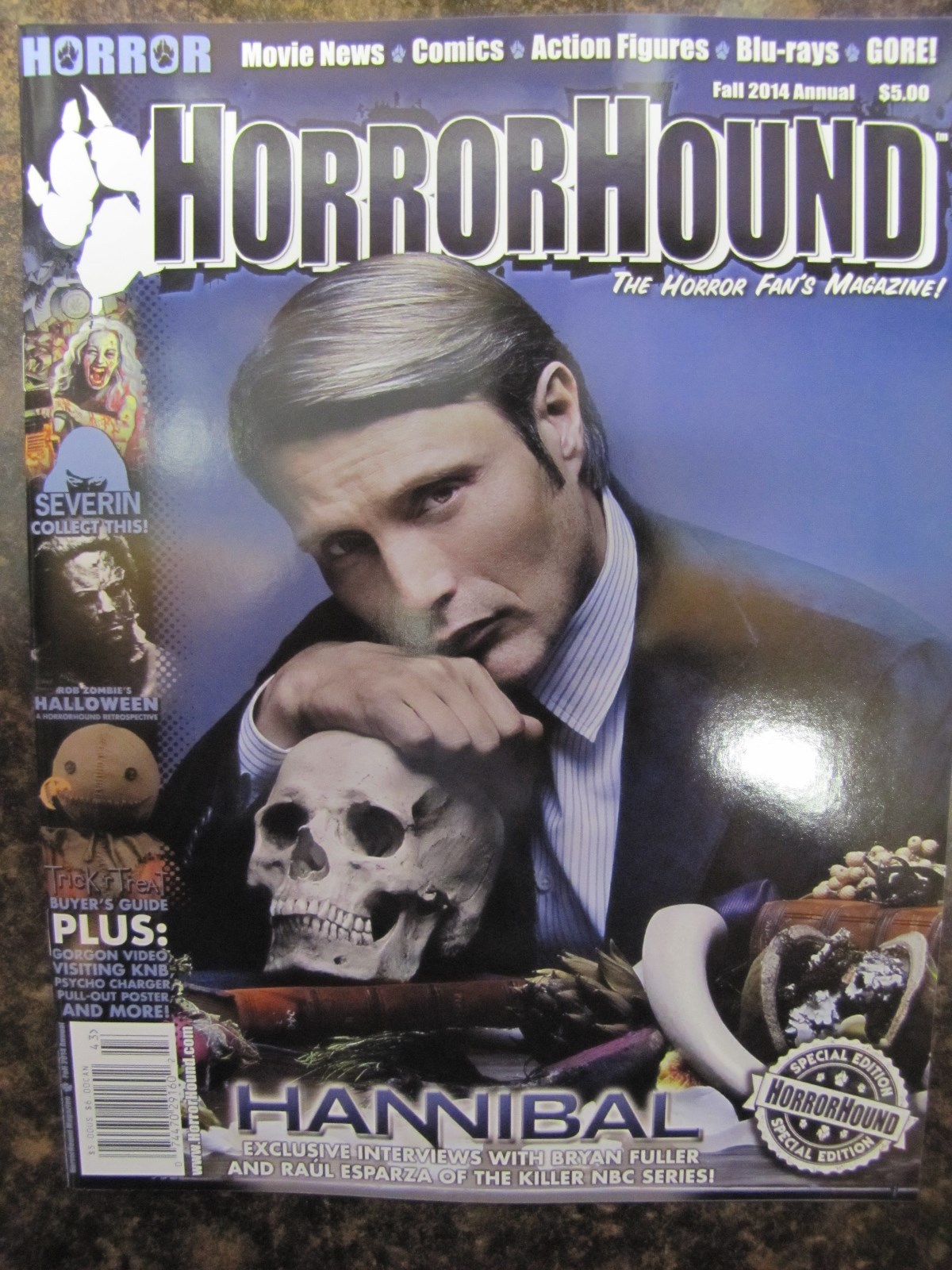 Horror Hound 2014 Fall Annual Hannibal & John Carpenter’s Halloween