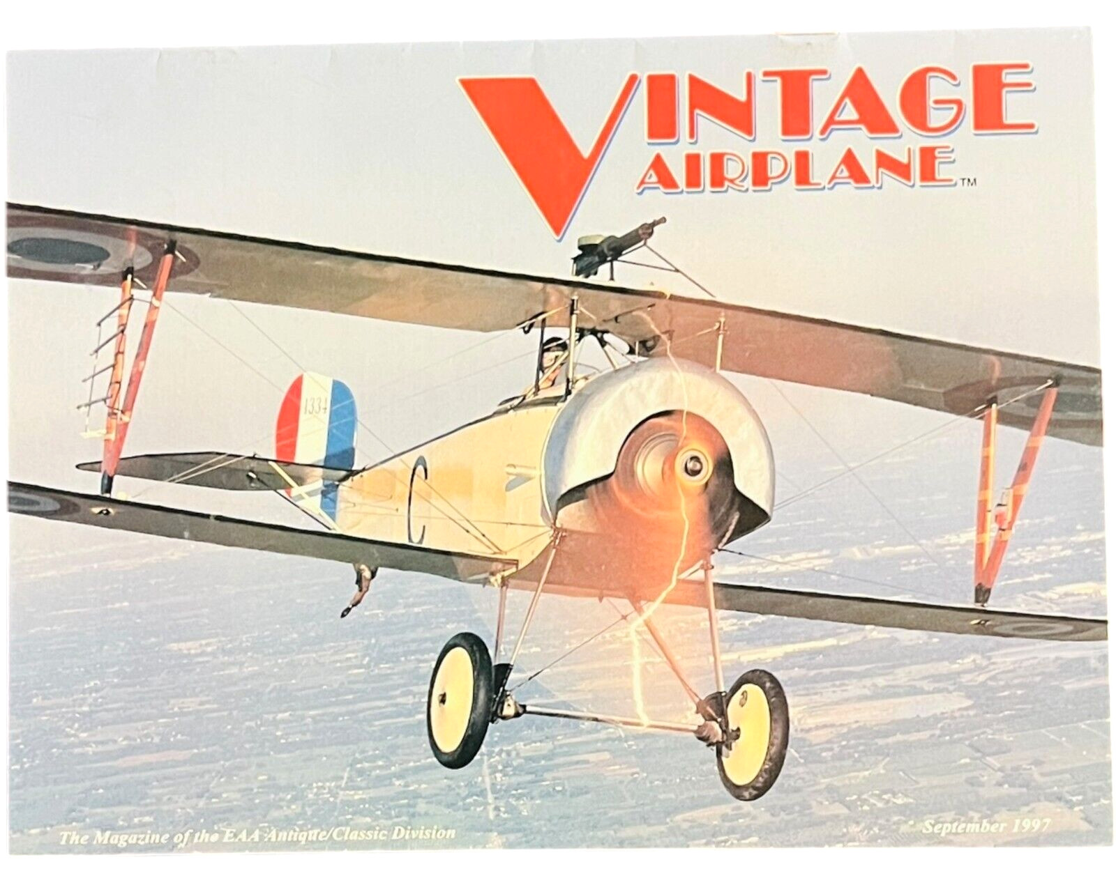 Vintage Airplane Magazine September 1997