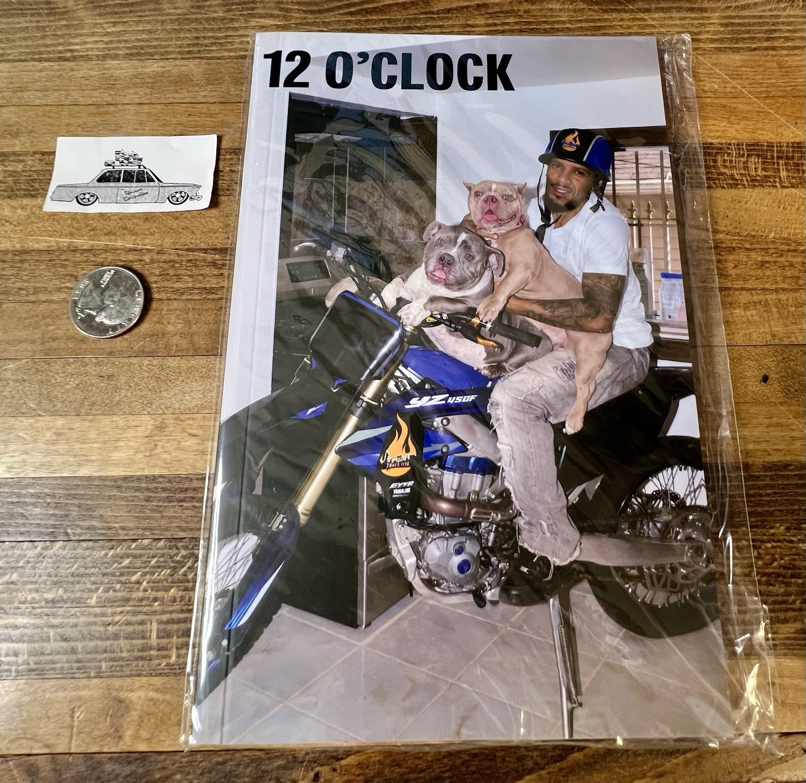 Living Proof Magazine 12 o’clock Graffiti Street Photography motorcycle Zine