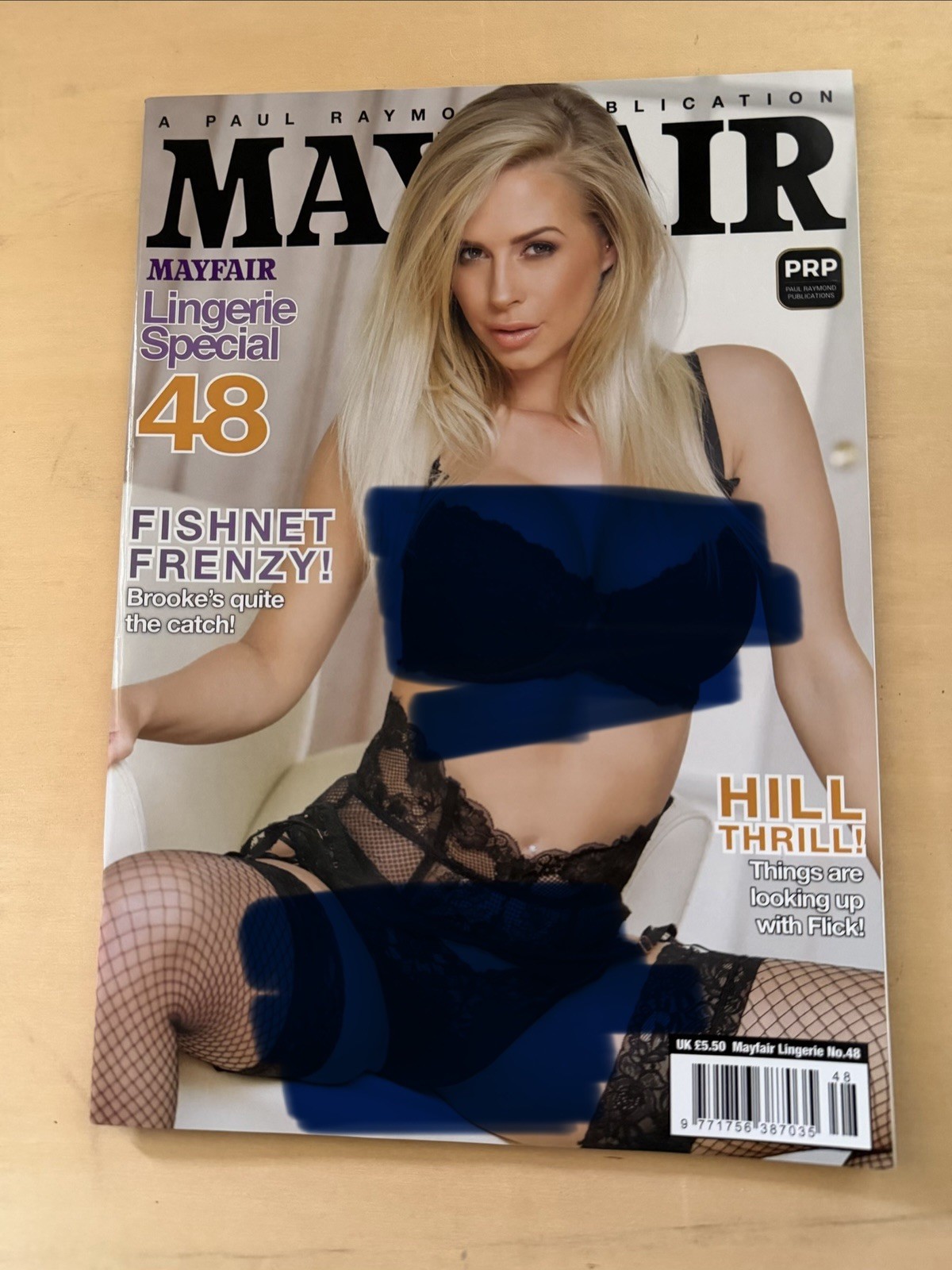 MAYFAIR Issue 48 UK Magazine 2021 Lingerie special Fishnet Frenzy