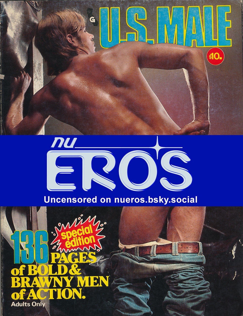 RARE Vintage US MALE Gay Interest Magazine c 1980 LGBTQ