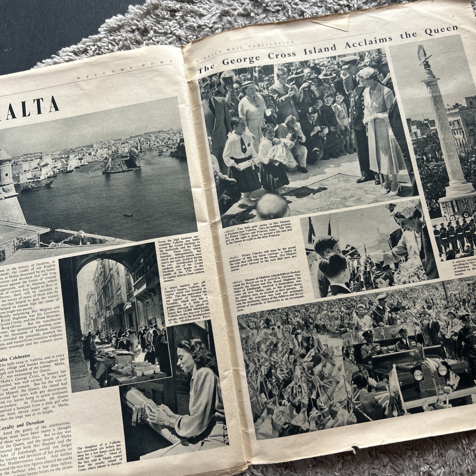 Daily Mail – Welcome Home – The Royal Tour of the Commonwealth – 11/1953-05/1954