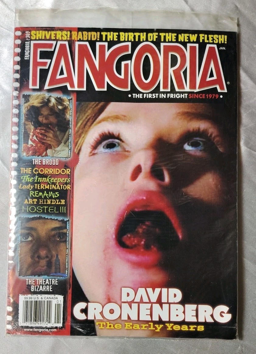 FANGORIA #309 JAN 2012 Vintage Horror Magazine DAVID CRONENBER