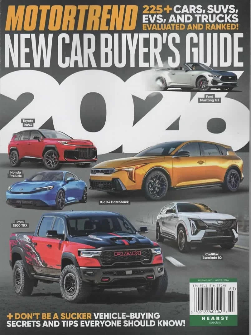 MOTORTREND MAGAZINE | NEW CAR BUYER’S GUIDE 2026