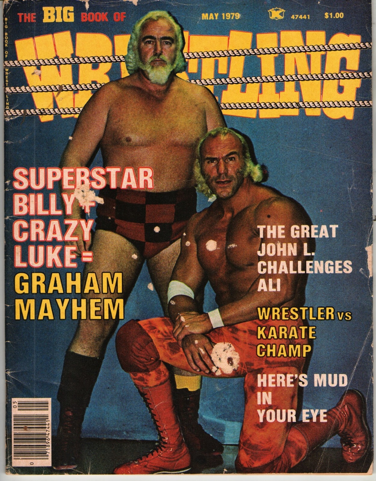 THE BIG BOOK OF WRESTLING MAY 1979 SUPERSTAR GRAHAM DINO BRAVO BRUNO SAMMARTINO