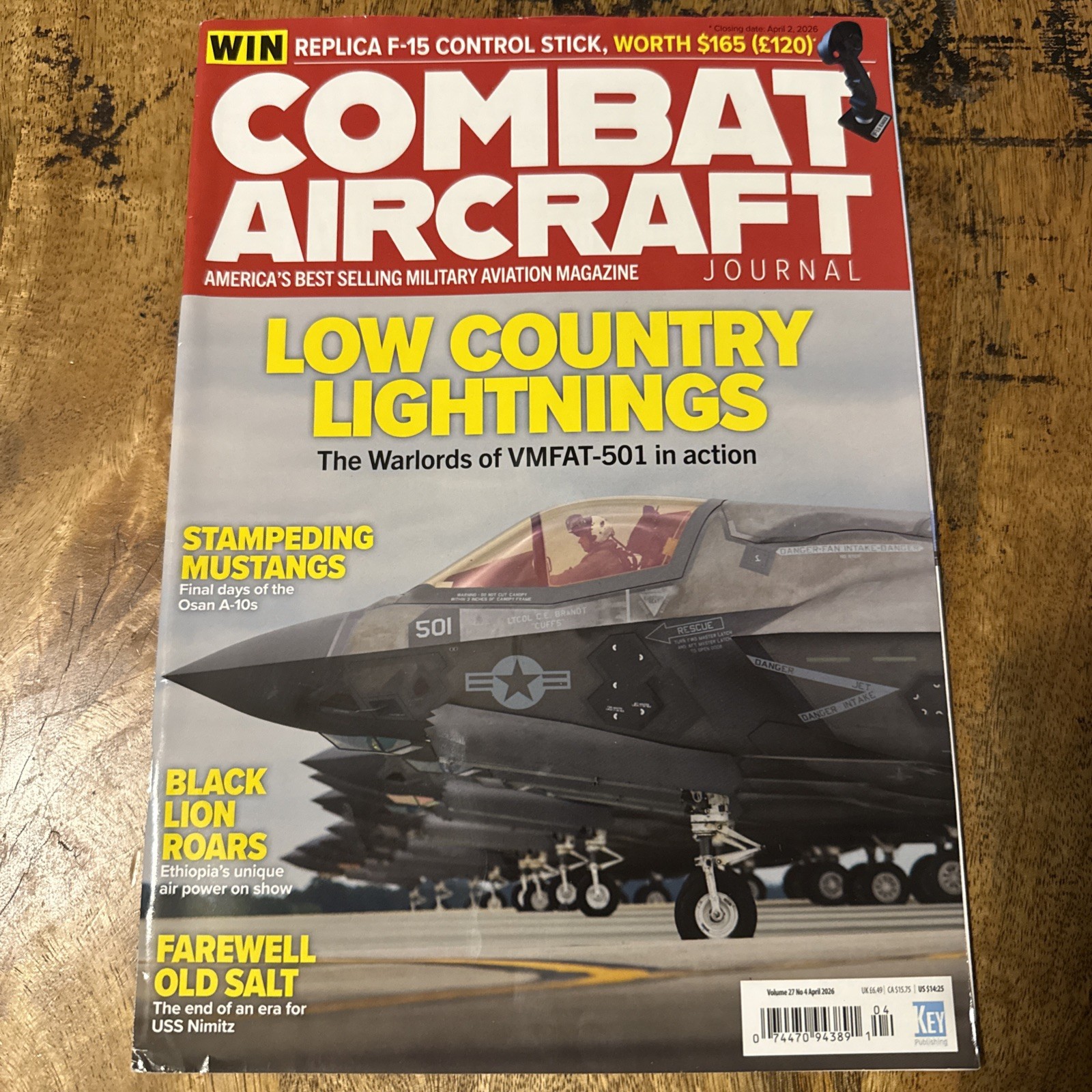 Combat Aircraft Journal April 2026