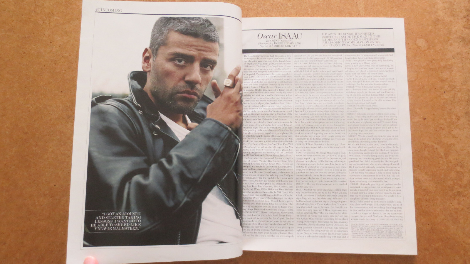 Interview Magazine – Spike Jonze – Oscar Isaac – Jared Leto – Brian DeGraw