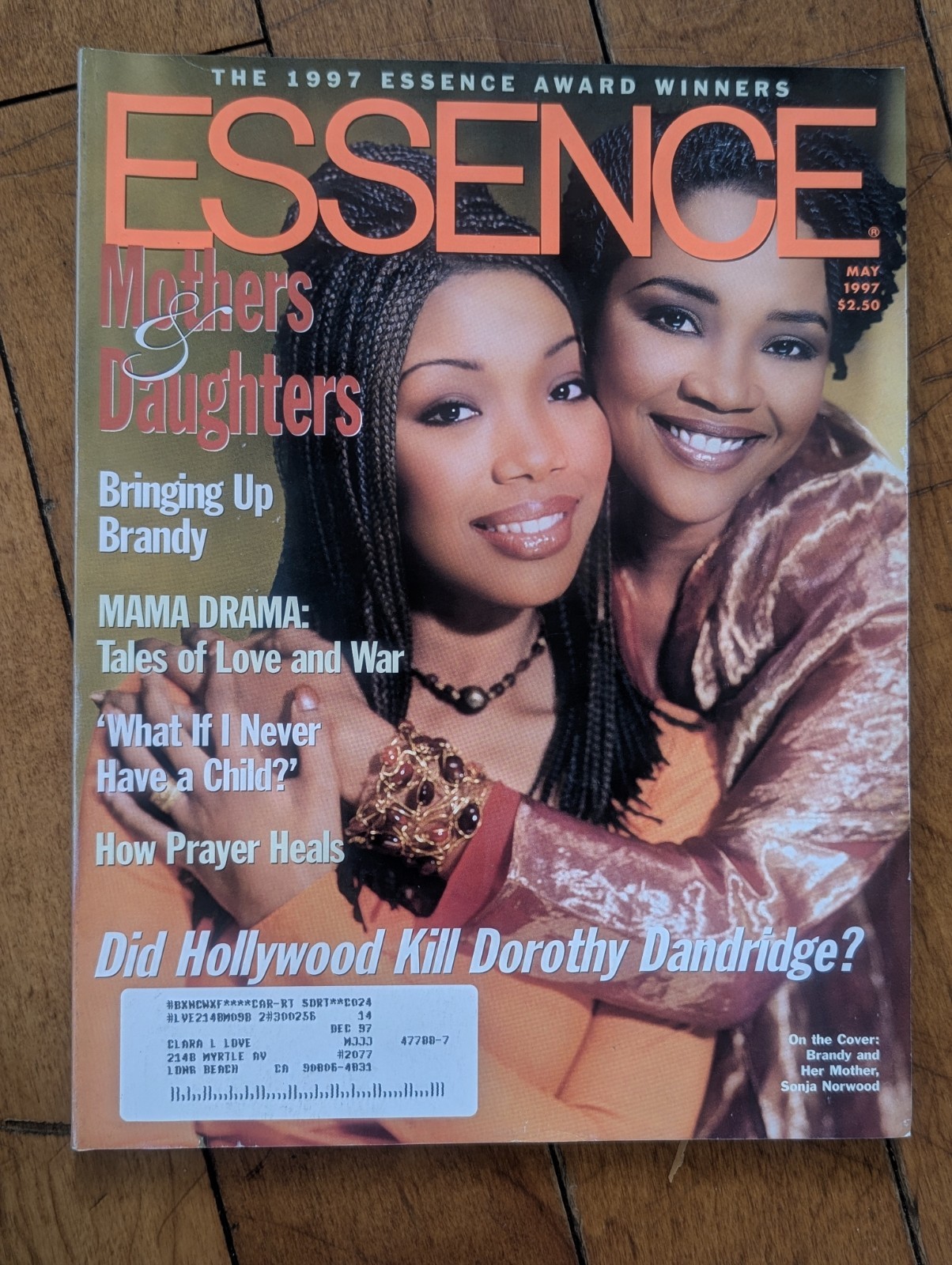 Essence Magazine May 1997 Brandi Mother’s Day Vintage Black American Culture Y2K
