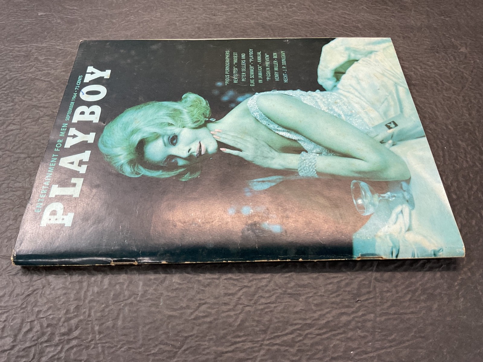 Playboy Magazine September 1964 Centerfold Intact Solid Condition
