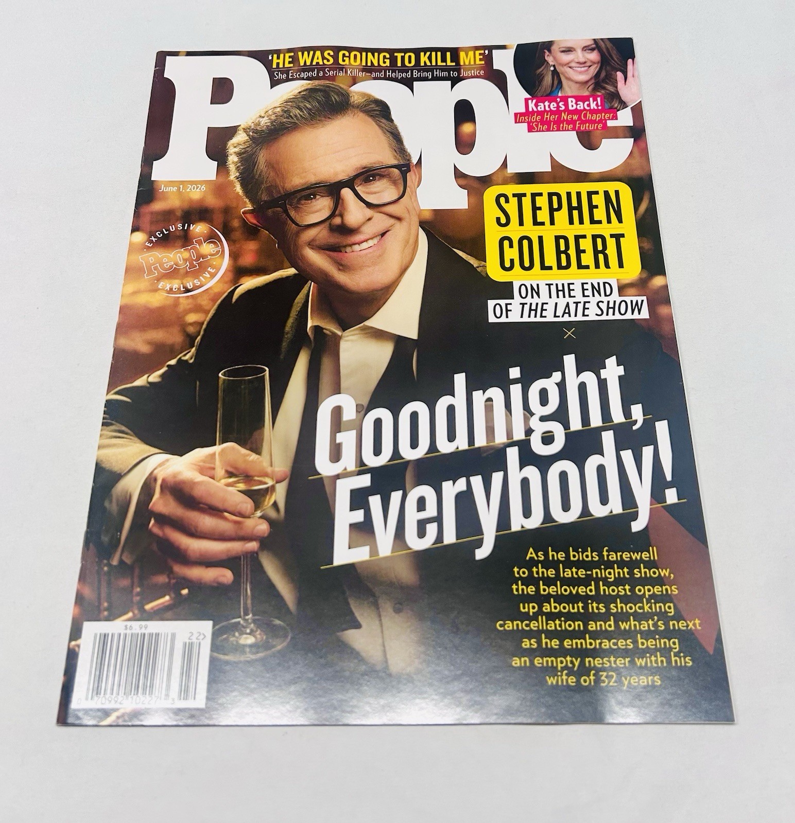 People Magazine June 2026 Vol 105 Issue 20 English Illustrated Stephen Colbert