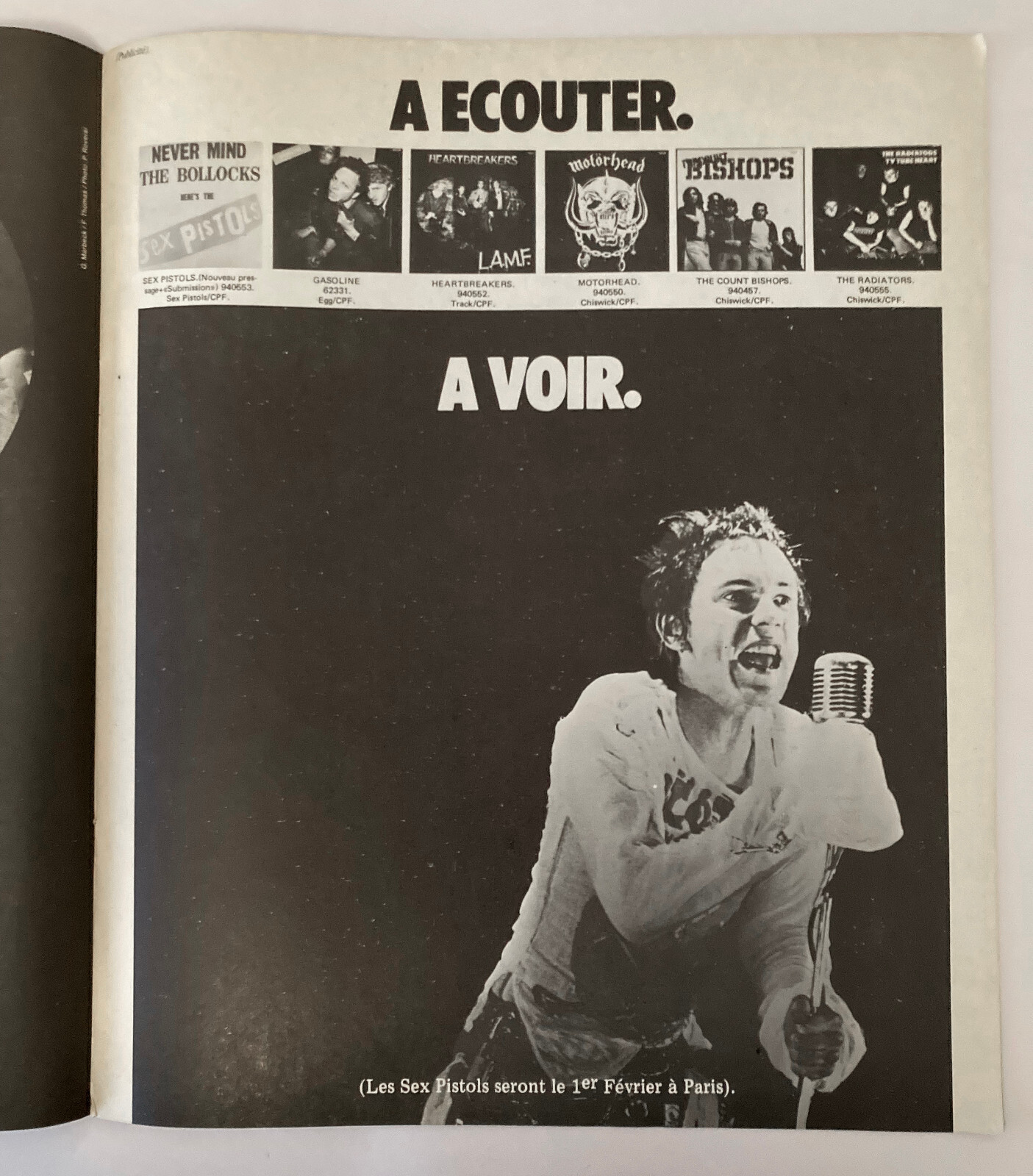 FACADE Magazine #5, 1977. Rare French New Wave fashion, Jagger, Sayoko Yamagushi