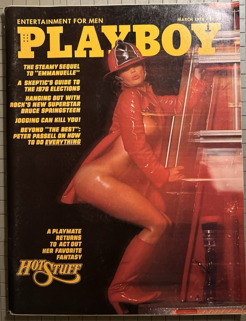 Vintage PB Magazine March 1976 —Pictorial: Fire Belle
