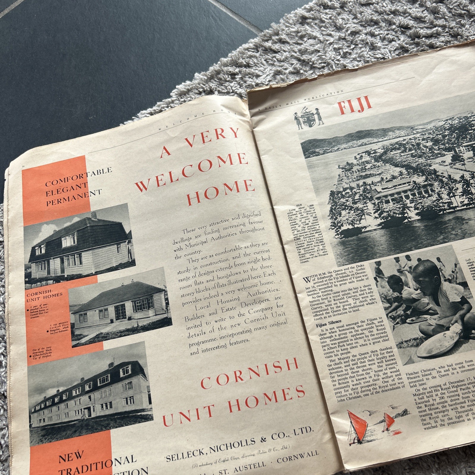 Daily Mail – Welcome Home – The Royal Tour of the Commonwealth – 11/1953-05/1954