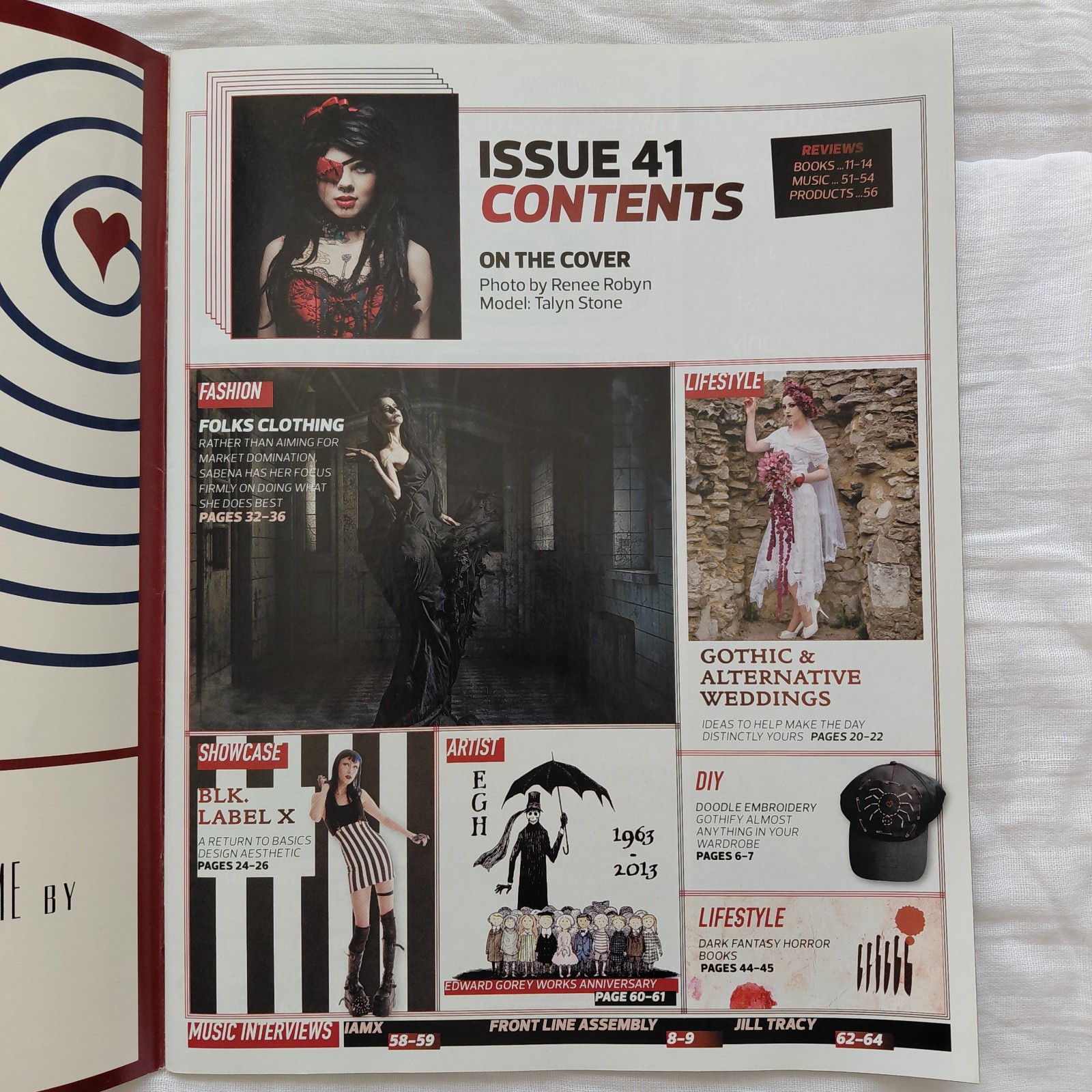Gothic Beauty Magazine #41 – Goth / Alternative Culture – Collectible Issue