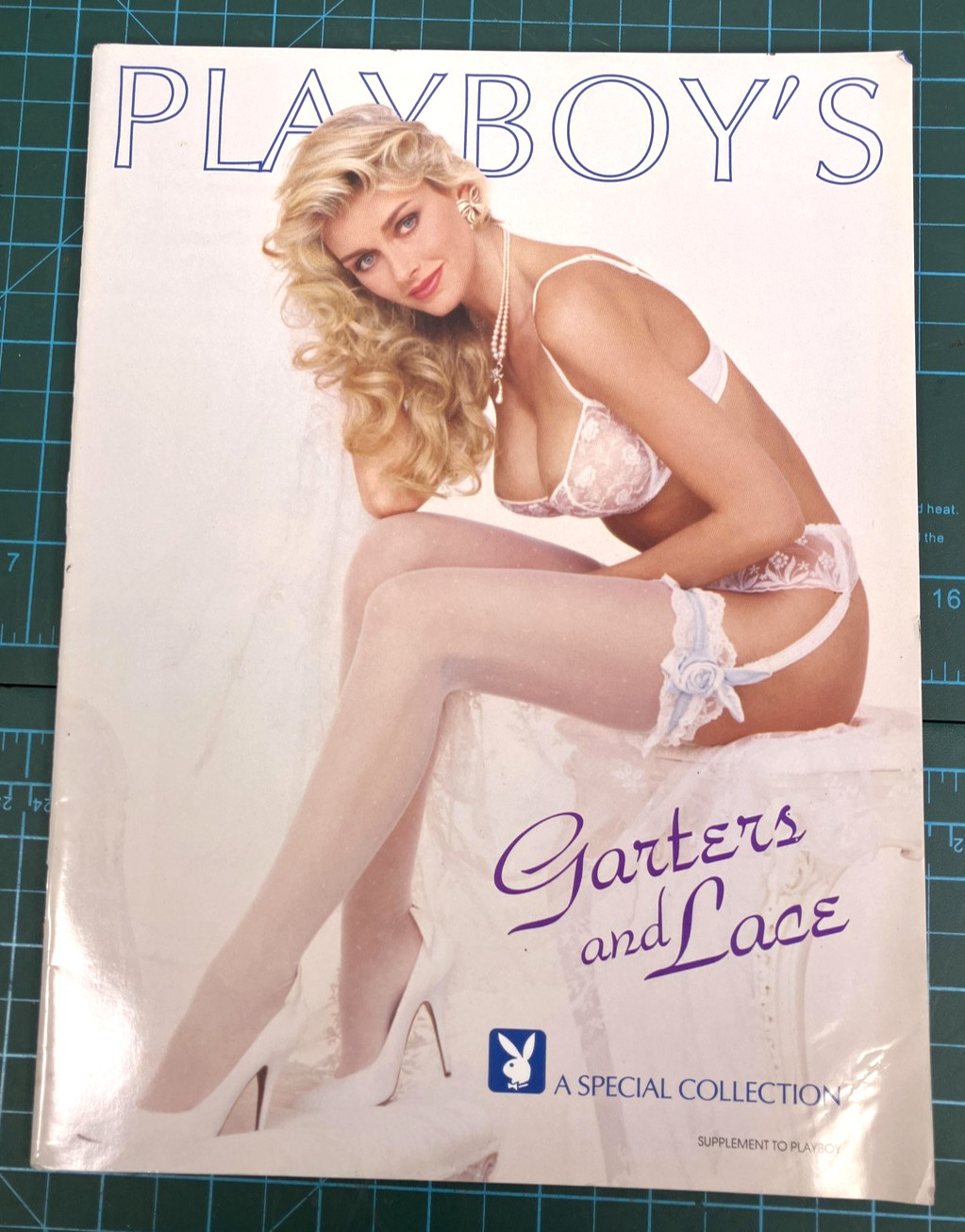 Vintage 1992 Playboy’s Garters And Lace Special Collection Magazine Softcover
