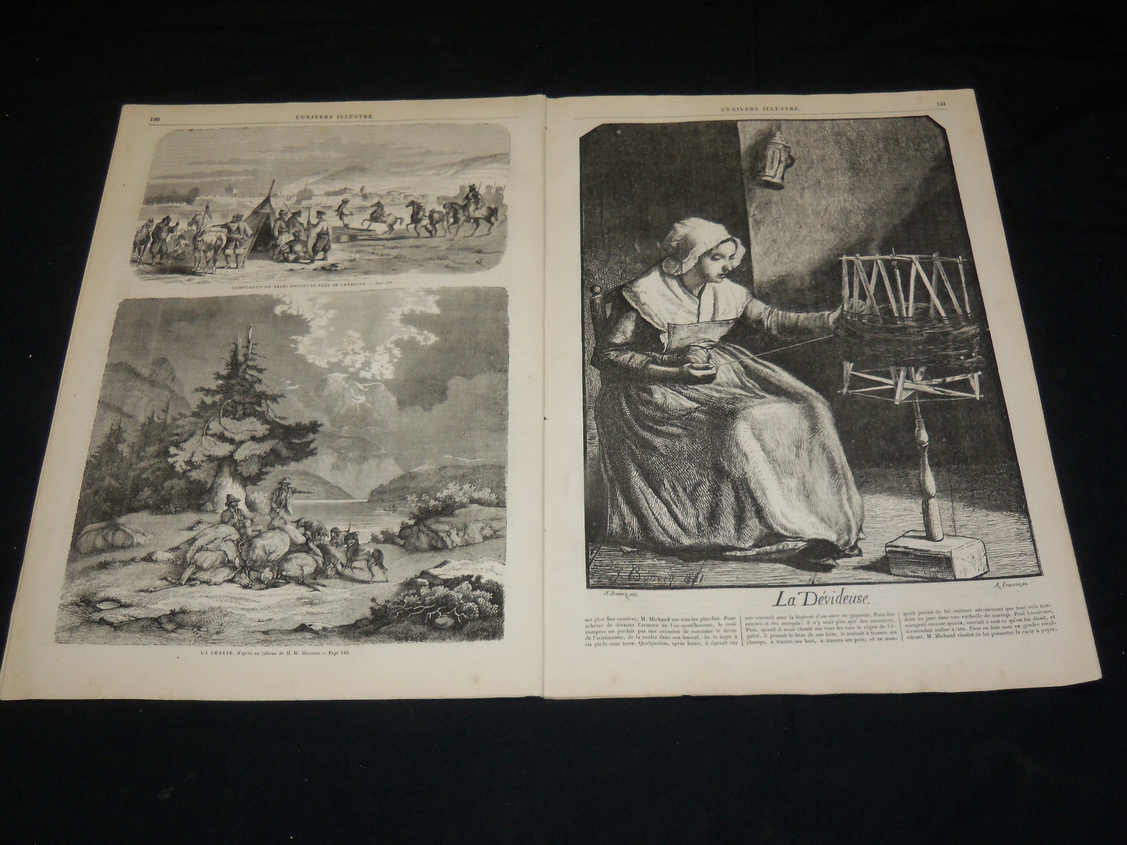 1861-1862 L’UNIVERS ILLUSTRE FRENCH MAGAZINE LOT OF 23 – NICE ILLUS. – NP 5343