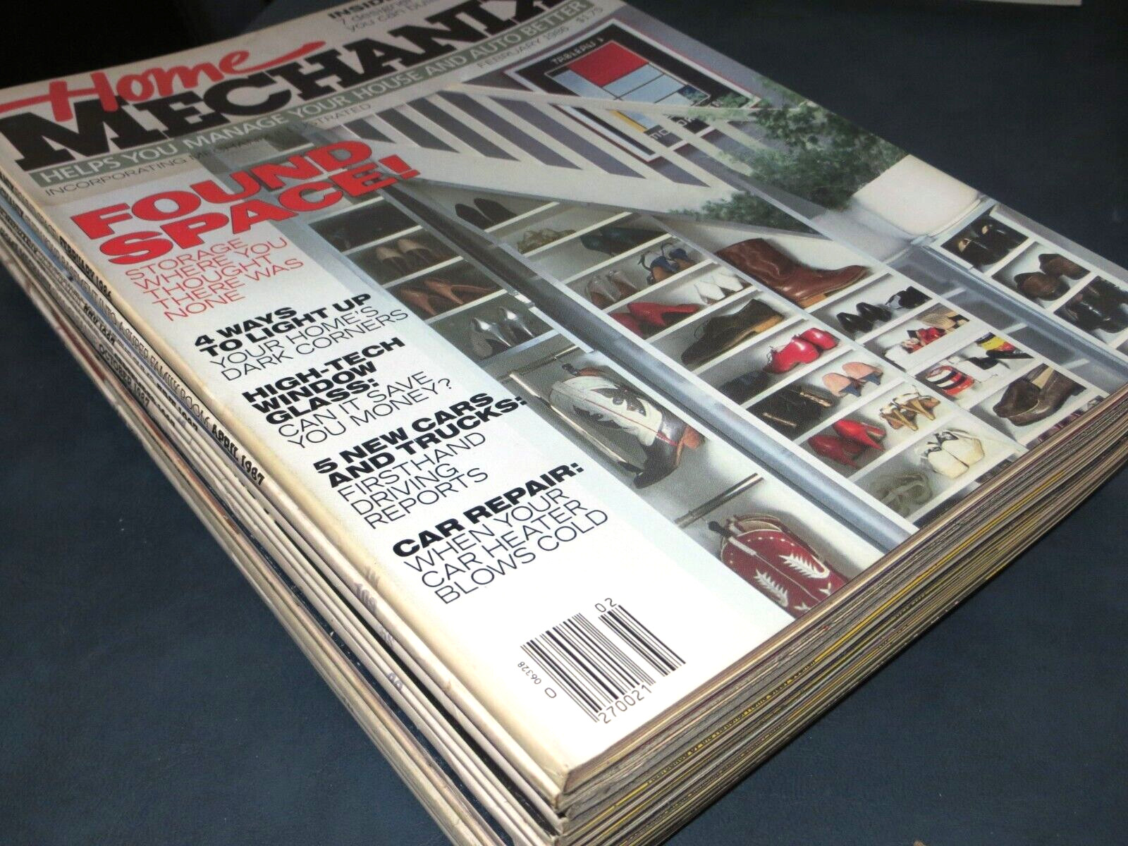 HOME MECHANIX MAGAZINE 1986 1987 1988 LOT OF 15