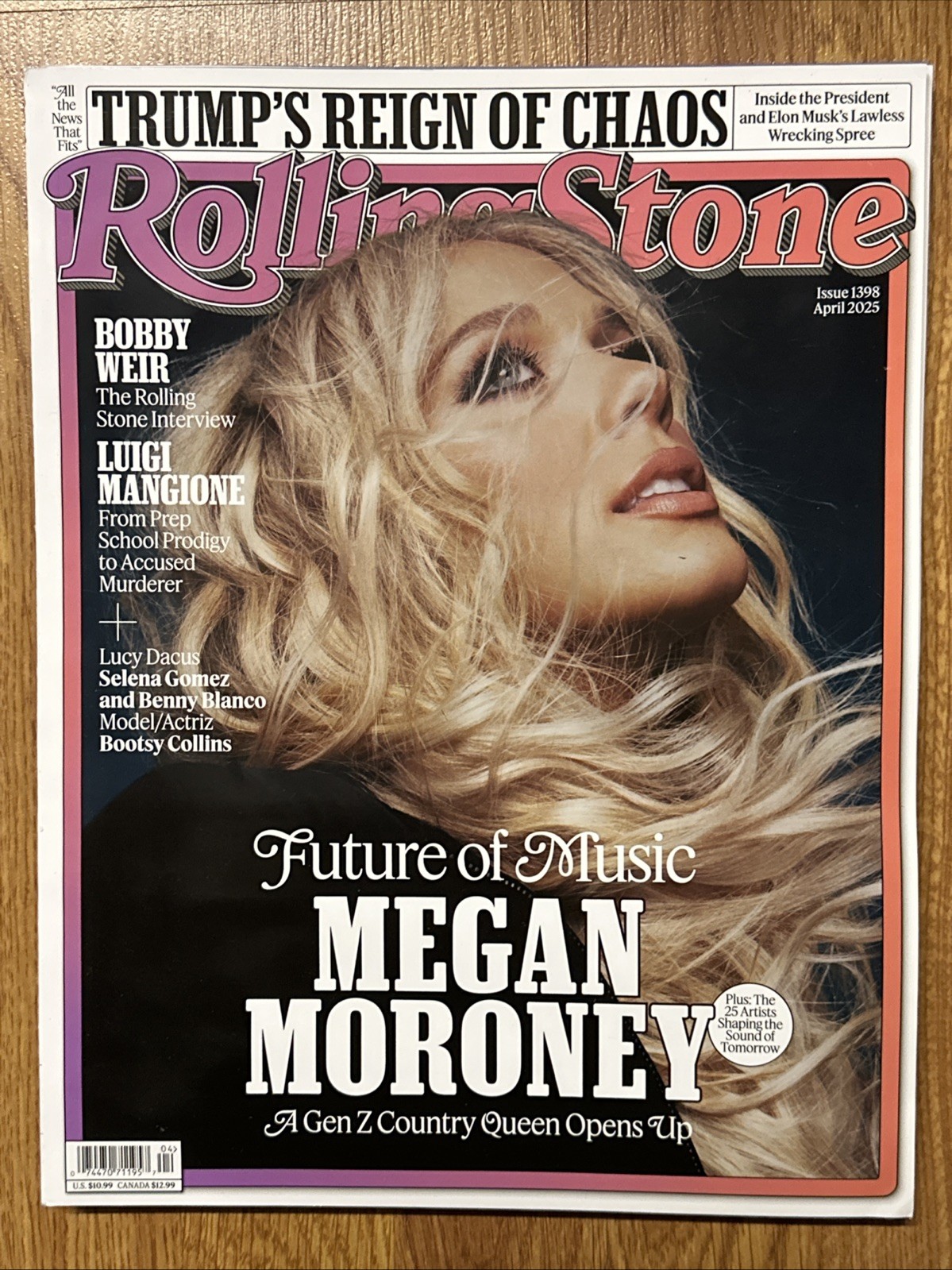 ROLLING STONES Magazine April 2025 Benson Rema Megan Moroney
