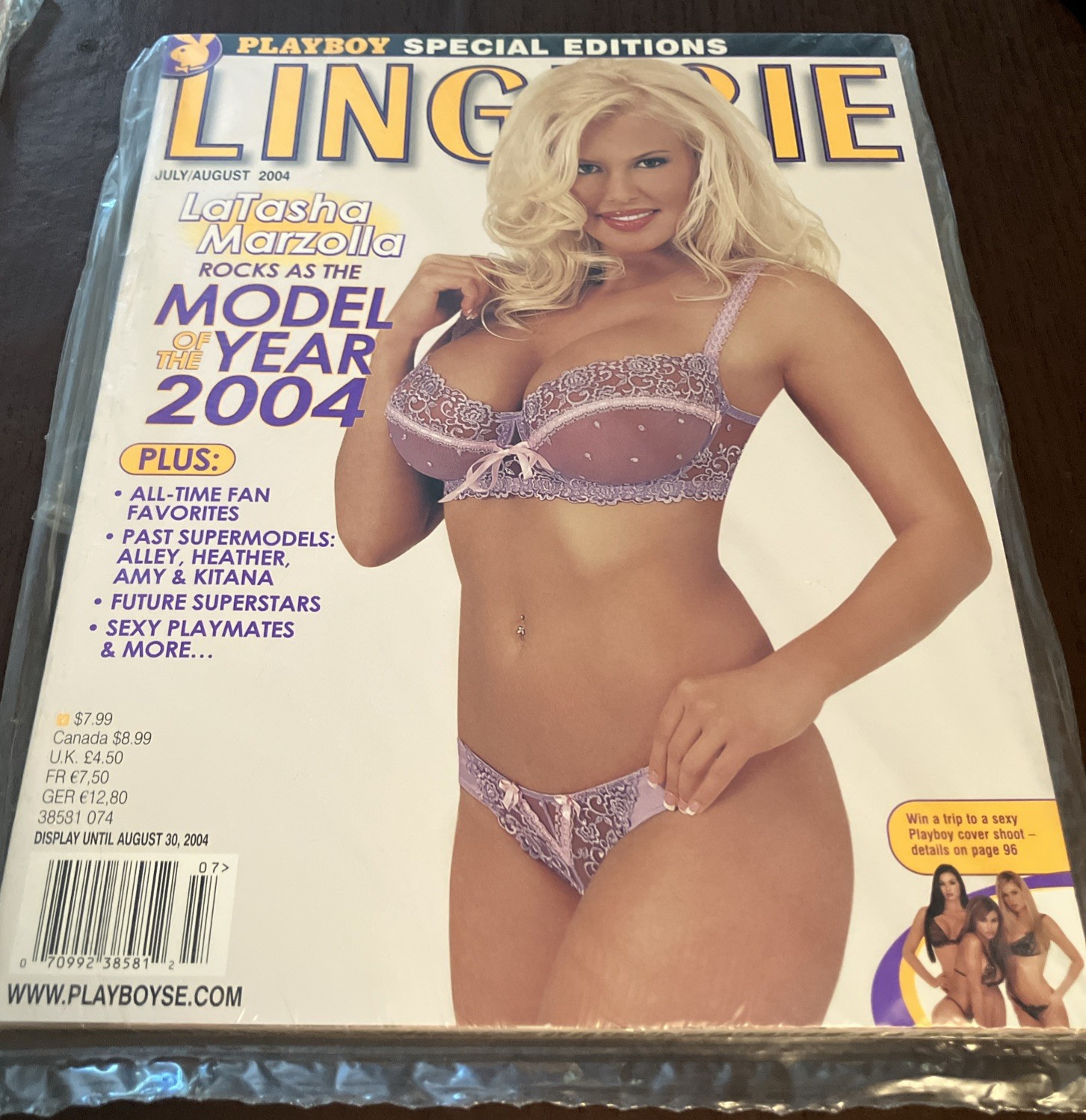 Playboy Special Edition July/Aug. 2004 Latasha Marzolla Model Of The Year Sexy