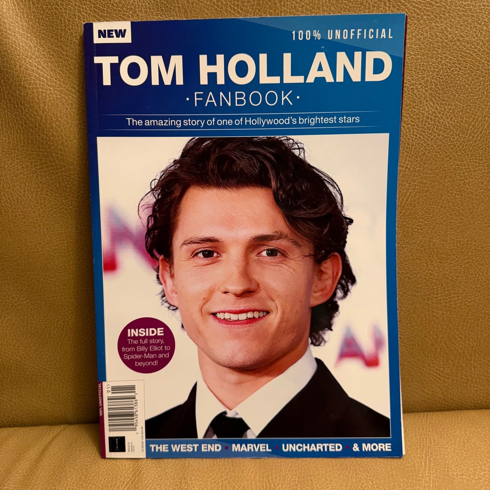Tom Holland Fanbook Issue 01 Future Publishing Spider-Man Marvel Uncharted Book