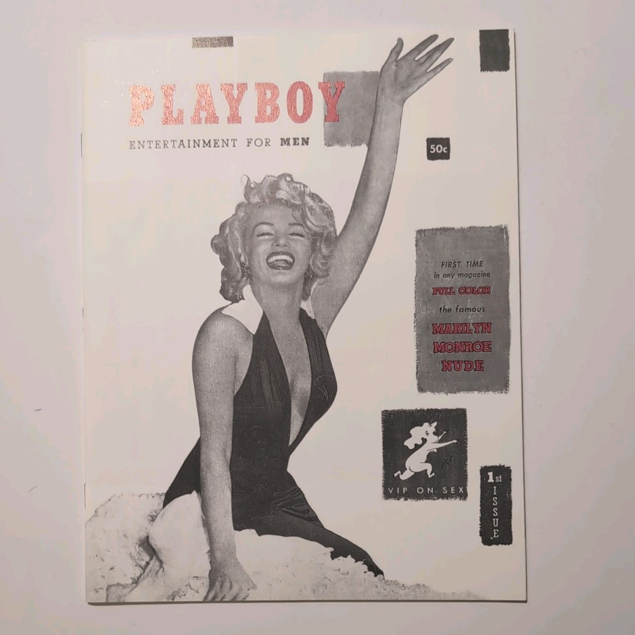 Playboy First Inaugural Dec 1953 magazine reprint featuring Marilyn Monroe!