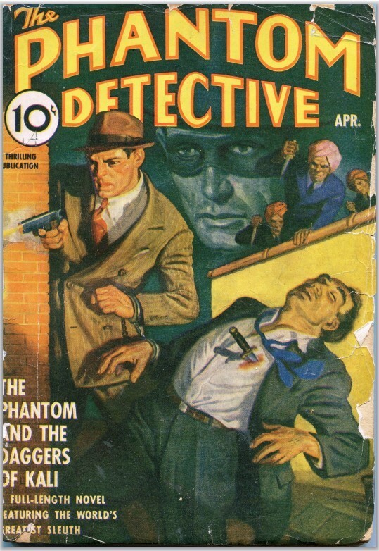 PHANTOM DETECTIVE MAGAZINE 16 Choice Issue Collection On USB Flash Drive