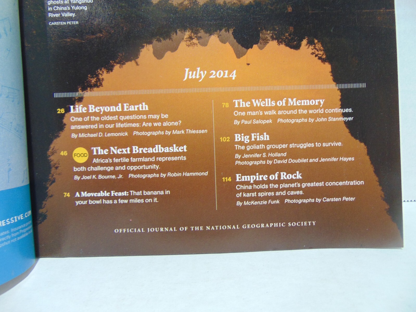 National Geographic Magazine Volume 226 Number 1 July 2014