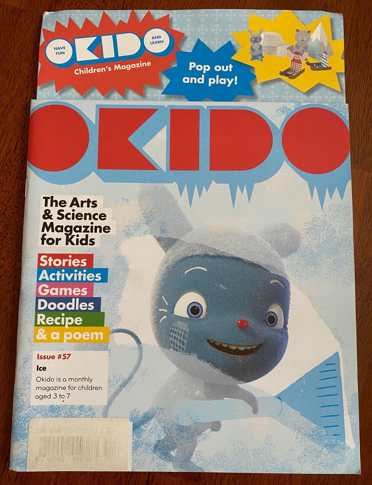 OKIDO Children’s Magazine – Issue #57 – 2018 – The Arts & Science Magazine Kids