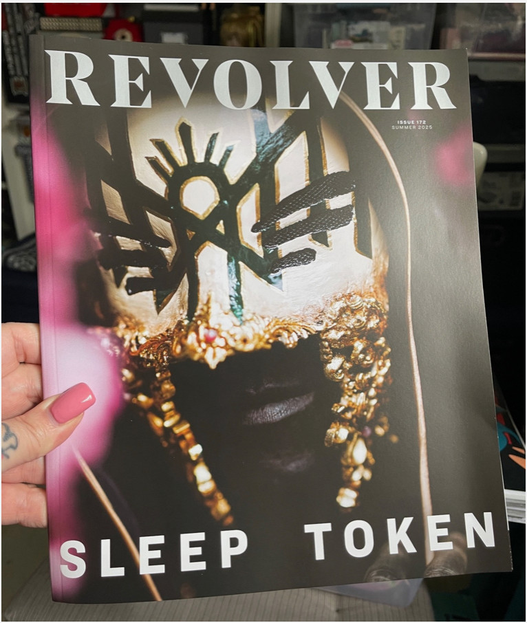 SLEEP TOKEN Revolver Magazine Issue 172 Summer 2025 GHOST, Babymetal, LIKE NEW