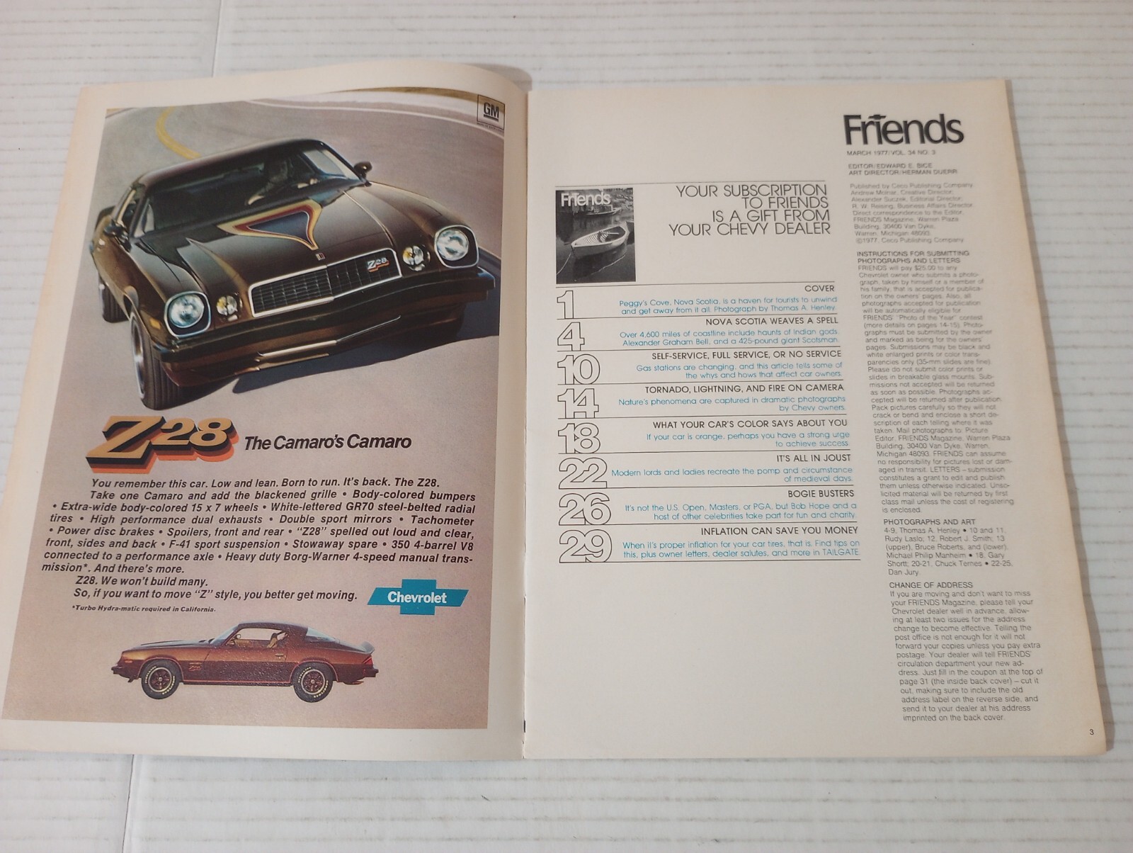 Chevrolet Friends Mar 1977 Knighthood Still Blooms Gridley Chevy Spanish Fork UT