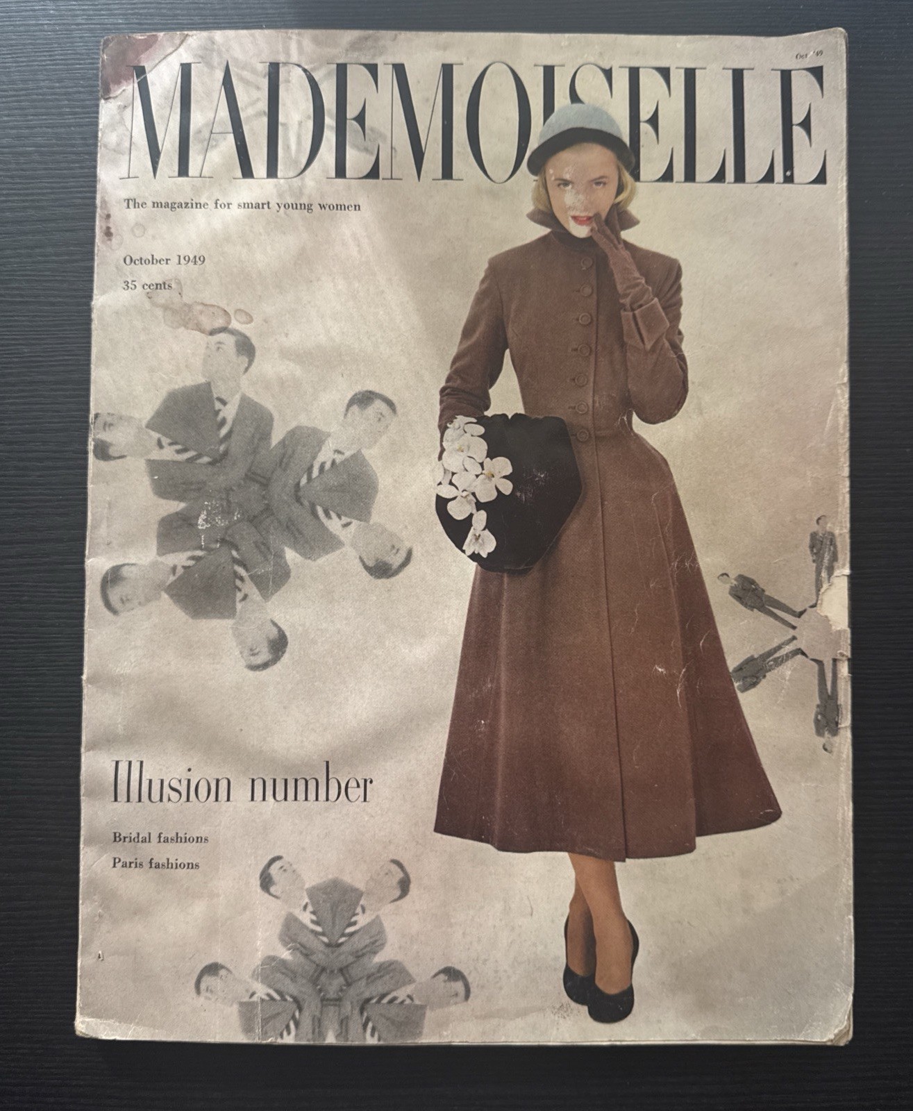 MADEMOISELLE MAGAZINE October 1949 Fashion Ads