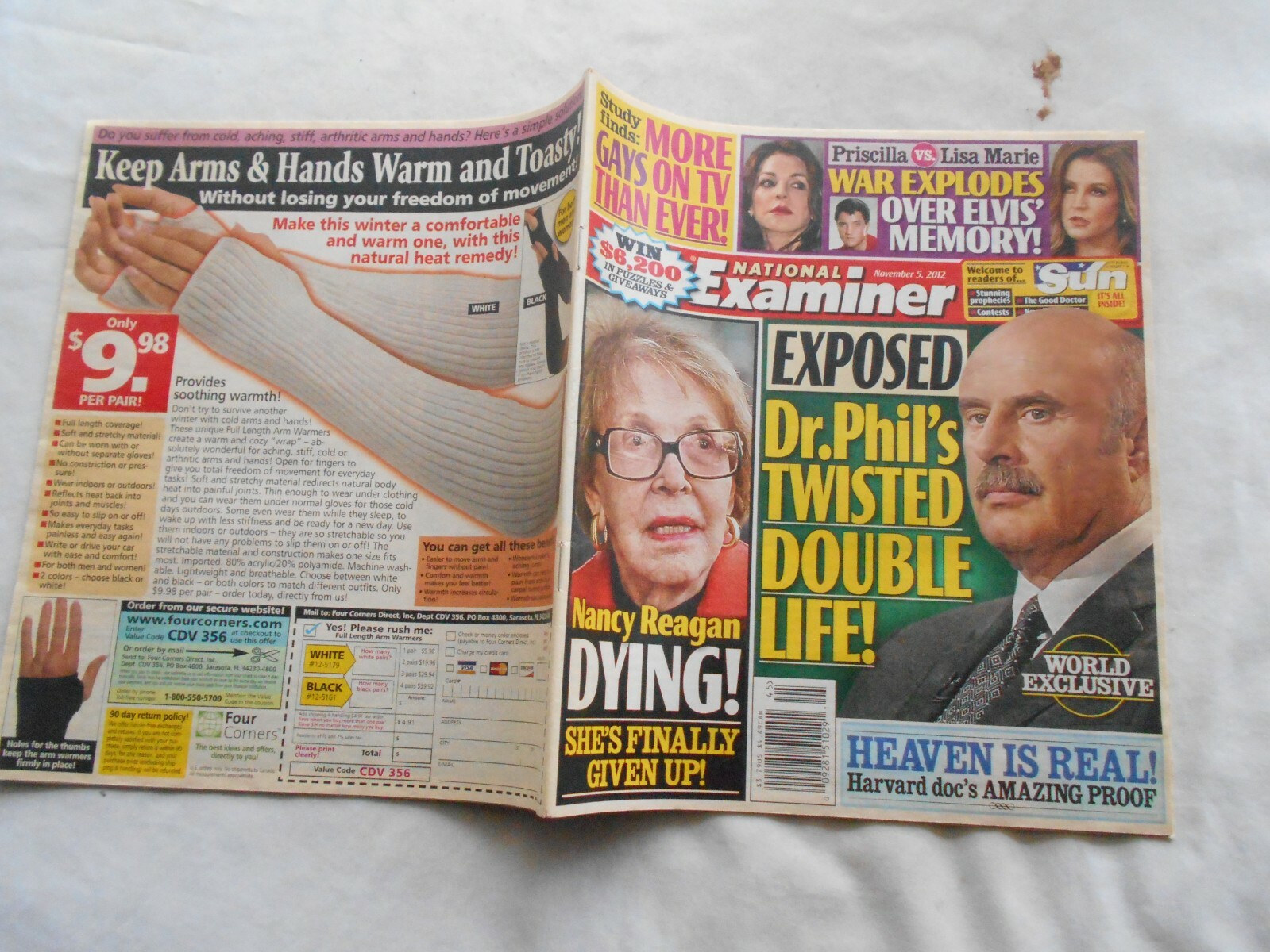 NATIONAL EXAMINER Magazine-NOVEMBER 5,2012 DR. PHIL