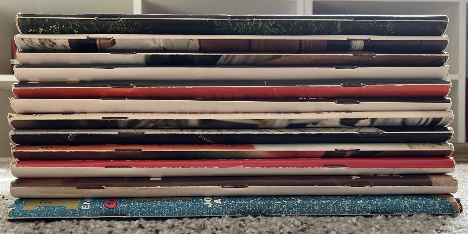 1978 Complete Set of 12 Playboy Magazines with Intact CF