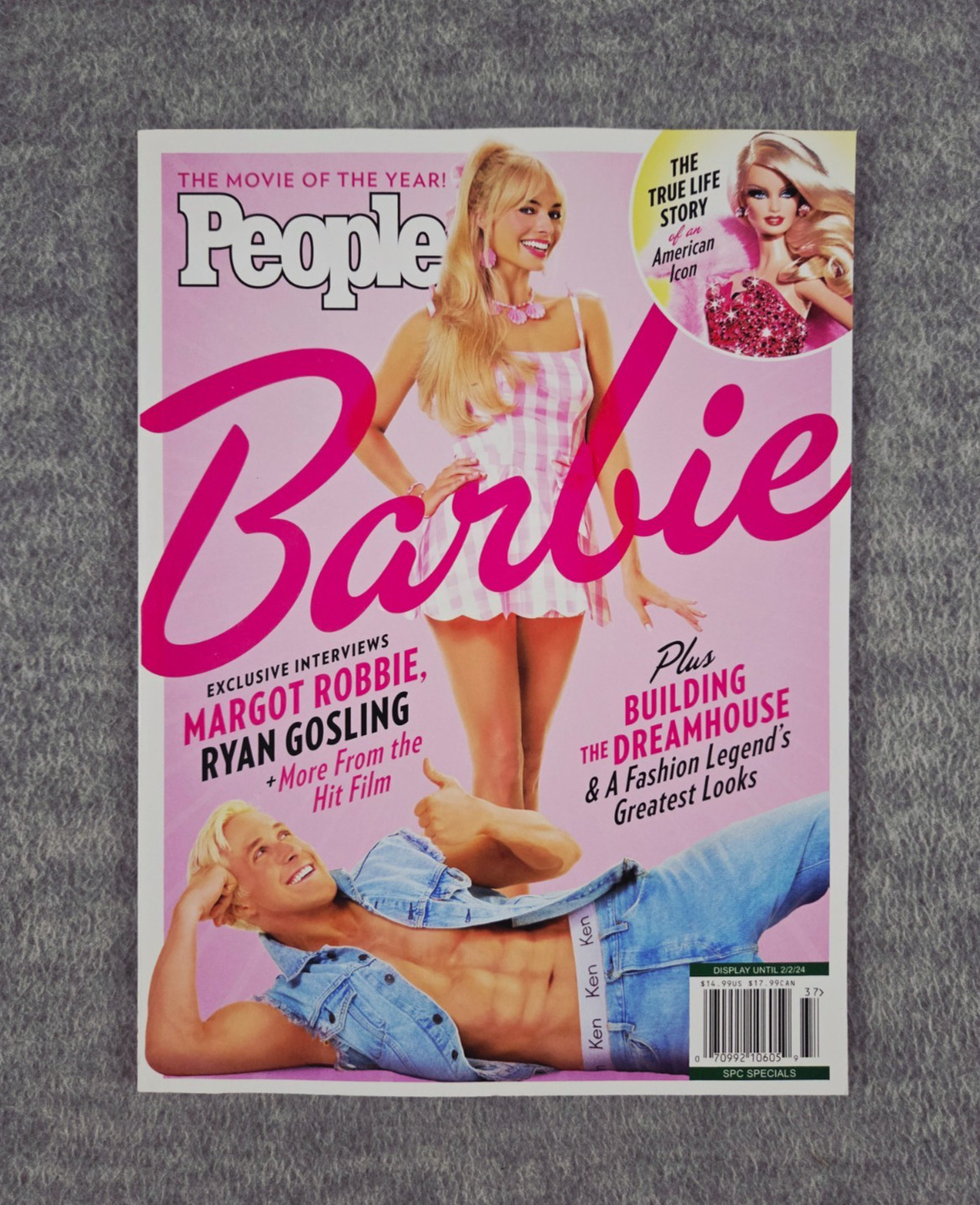 People Special Edition Magazine Barbie Margot Robbie Ryan Gosling NEW