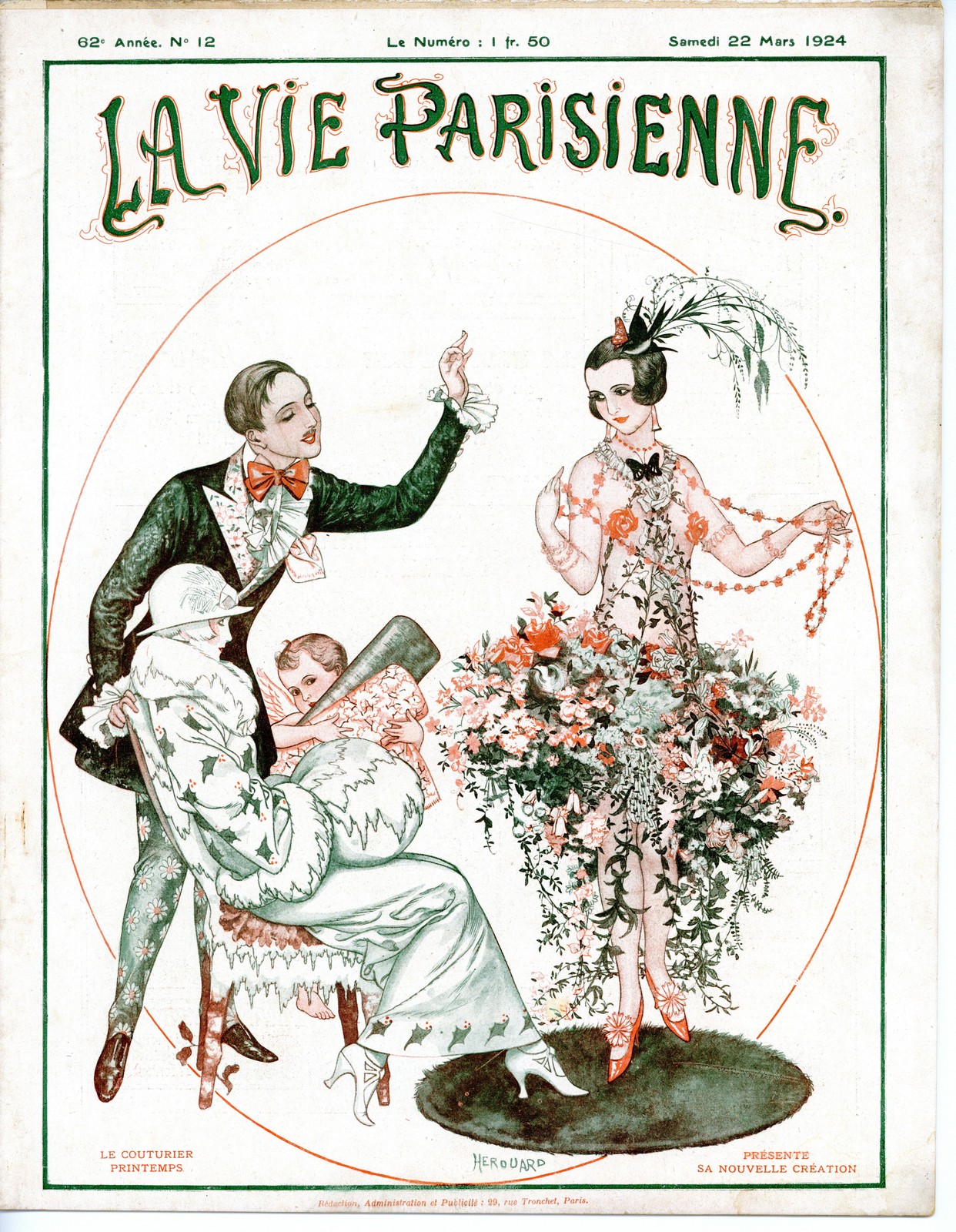 La Vie Parisienne Magazine Vol. 62 #12 1924