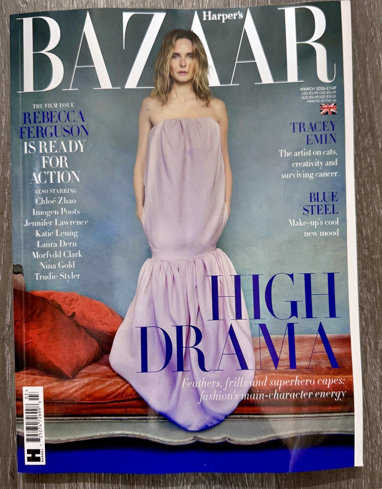HARPER’S BAZAAR MAGAZINE – UK – MARCH 2026 – BRAND NEW