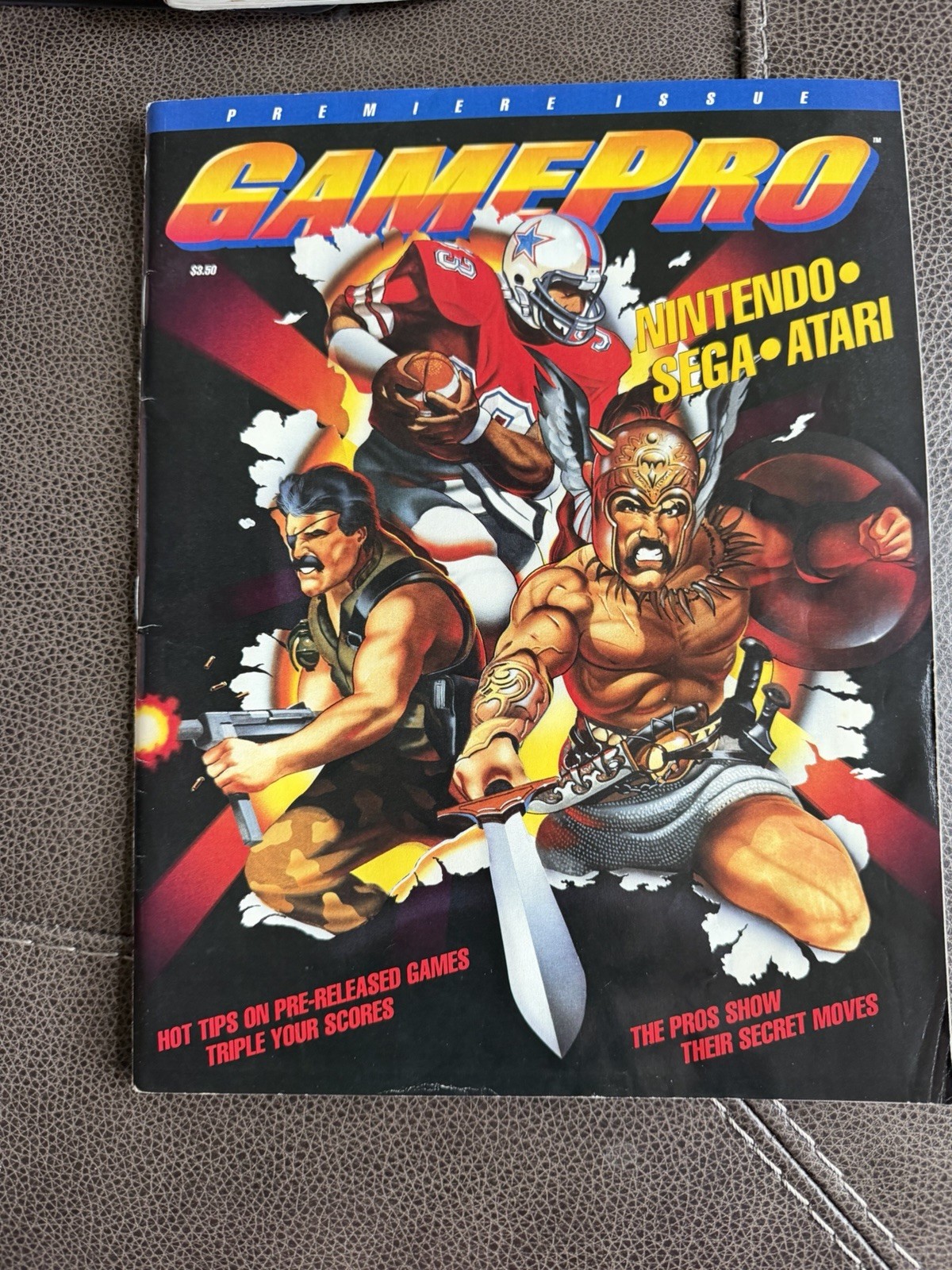 GamePro Magazine Vintage 1989 Premiere Issue, 1st Edition Video Game Magazine