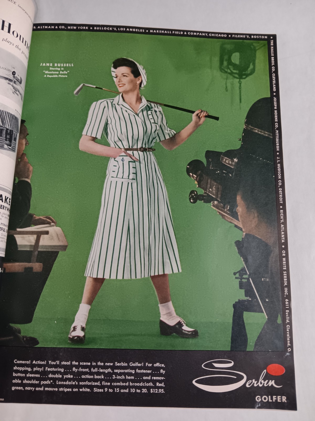 Vogue Magazine May 1949-Beauty Magnified-Young Fashions Lingerie-Blumenfeld